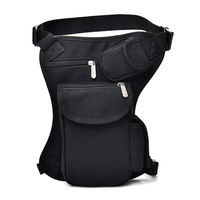 Offre Spéciale prix usine cuisse hanche extérieur multifonction pochette à outils cuisse vélo taille sacs toile moto goutte jambe sac