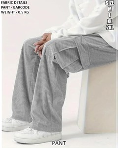 Pantalones Cargo Casuales Color Marrón para Hombre - Product Image 5