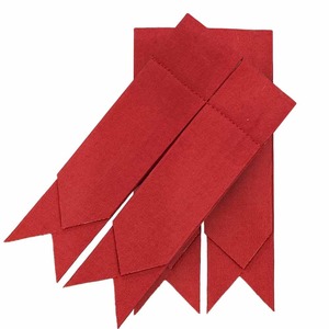 Red Tartan Hose Flashes with White Band Custom Made for <b>Musical</b> <b>Instrument</b> Accessories - Product Image 2