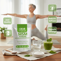 Poudre de MSM végétalienne de qualité alimentaire Kangherb certifiée ISO GMP pour le soutien des articulations et du cartilage chez les adultes (déconseillé aux femmes enceintes)
