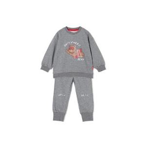Ensemble de vêtements décontractés de style coréen OZKIZ pour garçons, en molleton, 2-6 ans, printemps/automne, vente en gros, motif de dessin animé, mode enfantine - Product Image 1