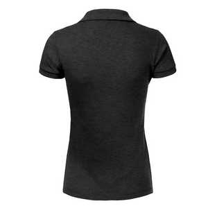 Polo de golf personnalisé OEM pour femme, col et poignets verts, respirant, tricoté, imprimé tendance, vente en gros, polos en coton personnalisables - Product Image 6