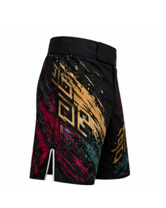 กางเกง MMA รุ่นล่าสุด ดีไซน์กระชับ ระบายอากาศได้ดี พิมพ์ลายแบบ Sublimation สำหรับออกกำลังกายและฝึกซ้อม  ชุดกีฬามวยปล้ำผสมสำหรับผู้ชาย - Product Image 3