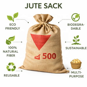 Bolsa de Yute Biodegradable Impresa Personalizada, Bolsa de Arpillera Ecológica con Logotipo para Uso Agrícola, Regalo Promocional, Venta al por Menor - Product Image 4