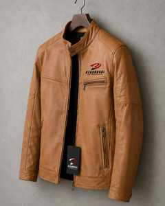 Blouson aviateur moderne pour homme en cuir de vachette pleine fleur, design multi-poches, idéal pour les tenues décontractées et les activités de plein air, personnalisation de marque, export S - Product Image 3