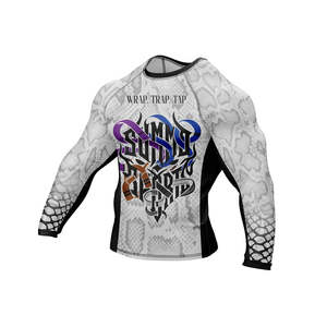 New Wholesale Men Sports Compression Shirt 100% Cotton Canvas <b>Long</b> <b>Sleeve</b> Loose Fit Lightweight Comfortable Breathable Quick - Product Image 3