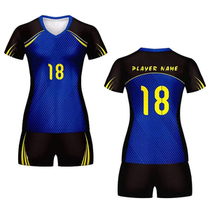 Uniformes de voleibol sublimados personalizados de alta calidad, uniformes de voleibol para mujer, ropa deportiva, sudaderas, ropa de equipo, servicio OEM - Product Image 4