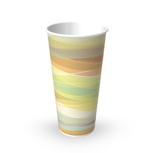 Gobelets en papier jetables personnalisés élégants à paroi simple avec revêtement PE intérieur, recyclables, qualité alimentaire, 8 à 24 oz, marque Coffee-Riiqi - Product Image 4