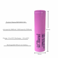 Baterai Isi Ulang Lithium 18650 Deep Dycle 3500 MAh 3.7V 3500mAh untuk Laptop Mainan Paket Baterai 18650