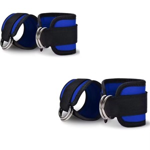 Correas de tobillo premium para gimnasio, accesorios para máquina de cable para extensión de piernas y kickback de glúteos, bandas de pie para entrenamiento físico, accesorios de ejercicio - Product Image 3