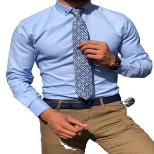 Chemise de cérémonie personnalisée à prix réduit Chemise officielle Drees de haute qualité à manches longues Service OEM à bas quantité minimale de commande Coton respirant - Product Image 4