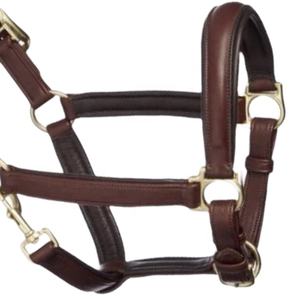 Licou de cheval en cuir rembourré souple personnalisé de haute qualité Design unique et Options de couleur Taille personnalisée Produits équestres - Product Image 2