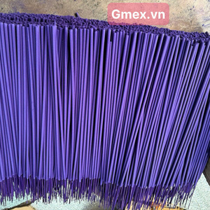 ธูปหอมสีม่วง ยี่ห้อ GMEX เวียดนาม ขนาด 19 นิ้ว แกนไม้ไผ่ เส้นผ่านศูนย์กลาง 5.2-6 มม. สำหรับใช้ในพิธีกรรมทางศาสนา ติดไฟได้ 100% - Product Image 5