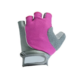 Guantes Profesionales de Gimnasio de Medio Dedo, Antideslizantes, Transpirables, con Correa de Muñeca Ajustable, Impermeables, Protección UV, para Ciclismo y Motocross - Product Image 2