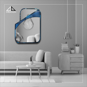 Mueble de Baño Moderno y Duradero con Marco de Acero Inoxidable con Recubrimiento PVD, Elegante e Irregular - Product Image 6