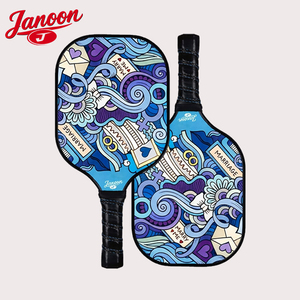 Paleta de Pickleball OEM con Núcleo de Fibra de Carbono y Protector de Borde para Juego en Interiores y Exteriores, Precio Económico, Pelotas de Pickleball - Product Image 4