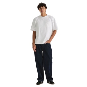 High Waist Slimming Street Style Men <b>Trouser</b> Low Price Trendy Ripped Stacked Jeans Street Style Custom Design Ripped Baggy Pant - Product Image 3