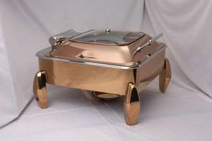 Les réchauds à buffet sont disponibles en différentes formes et capacités, y compris des modèles ronds, rectangulaires, ovales et carrés. - Product Image 2