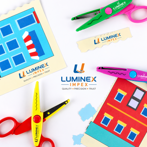 กรรไกรพัตฟอร์ด กรรไกรพัตฟอร์ดสีขาว กรรไกรขนาดเล็ก กรรไกรปักลายน่ารัก กรรไกรวงกลมสองสีขนาดเล็กจากเดเกน - Product Image 5