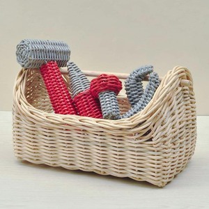 Juguete de rol para niños pequeños, precio económico, juguetes creativos para bebés, juego de herramientas de mimbre tejido, herramientas de construcción - Product Image 6