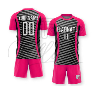 Uniforme de Fútbol de Último Diseño, Nuevo Estilo, Calidad Premium, Color Sólido, en Venta - Product Image 5