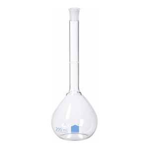 สำหรับขวดปริมาตร PYREX VISTA Class A ขนาด 50 มล. และ 2000 มล. ทำจากแก้วบอโรซิลิเกตพร้อมจุกแก้วเพื่อการวัดในห้องปฏิบัติการที่แม่นยำ - Product Image 2