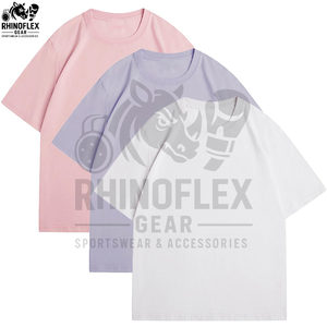 T-shirt personnalisé pour homme, surdimensionné, 100% coton jersey, non tissé, écologique, uni, décontracté, grande taille, coupe ample, logo personnalisé - Product Image 5