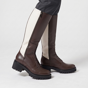 <b>High</b> Quality Men Leather <b>Knee</b> Boots Men Leather Zipper Up Fashion Long Boots Men Leather <b>Knee</b> <b>High</b> Office Wear Boots - Product Image 4