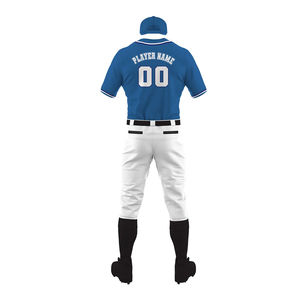 Service OEM, nouvelle couleur personnalisée imprimée, 100% polyester respirant, évacuation de l'humidité, uniforme de baseball unisexe sur mesure pour équipe sportive - Product Image 2