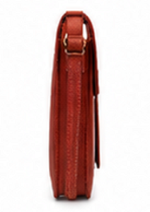 Bolso Bandolera de Cuero Genuino de Lujo para Mujer, Estilo Vintage, Compacto, para Viaje, con Cierre de Botón, para Compras - Product Image 3