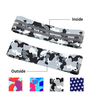 Bandes de Résistance Réutilisables en Tissu Antidérapantes pour Fessiers, Idéales pour Squats, Entraînement des Jambes, Fitness, Gym et Exercices à Domicile - Product Image 4