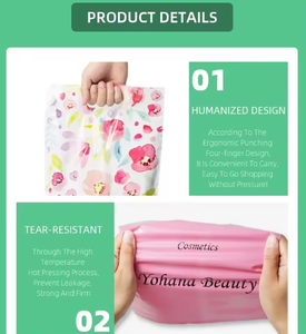 Fashion PE Shopping <b>Bag</b> WFashionable Plastic Die Cut <b>Bag</b> Grocery Packing Promotion Shopping <b>Bags</b> for Clothes - Product Image 4