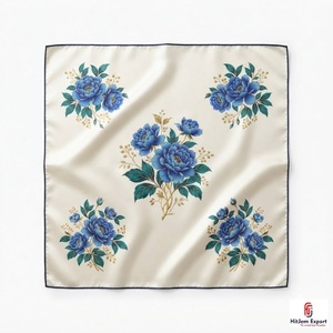 Bufanda Corta Personalizada con Impresión, Fabricante Textil OEM ODM, Etiqueta Blanca, Accesorios de Moda de Marca Privada para Exportación - Product Image 2