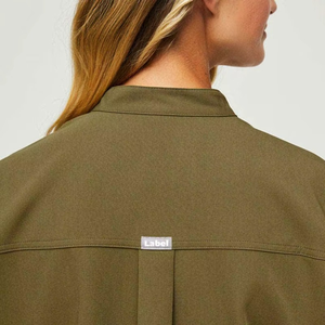 Premium Martini Olive Rafaela Oversized <b>Scrub</b> <b>Top</b> & Pants Customize Hospital Nurse Uniform Doctor Nursing Workwear Medical Suit - Product Image 4