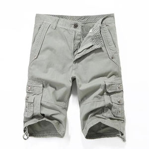 Shorts décontractés ajustables de qualité supérieure avec poches fonctionnelles et coupe confortable - Product Image 4