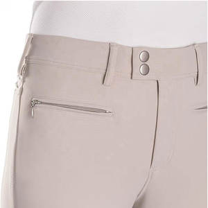Pantalones y Culotes de Equitación Personalizados para Mujer con Cintura Elástica, Bolsillo con Cremallera, Spandex/Nylon Transpirable y Resistente al Viento para Montar a Caballo - Product Image 3