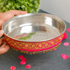 Mangalsnanam Jalleda para Bodas con Estructura de Acero para Ceremonia Haldi y Decoración de Bodas del Sur de la India, Color y Tamaño Personalizables - Product Image 3