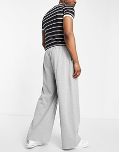 Pantalones deportivos anchos personalizados para hombre, mezcla de poliéster y algodón, estilo oversize, ropa de calle, corte holgado informal, venta al por mayor. - Product Image 6