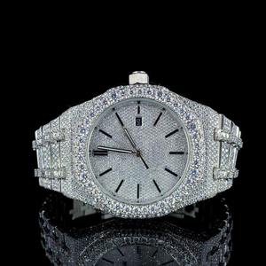 Reloj con diamantes incrustados más vendido, con materiales de alta calidad para el mercado de regalos de lujo, disponible en grandes cantidades. - Product Image 4