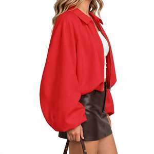 Chaqueta Deportiva Ligera para Mujer, Manga Larga, Bolsillos Delanteros, Impermeable, para Primavera, Caza, Fiestas, Invierno, Color Liso - Product Image 5