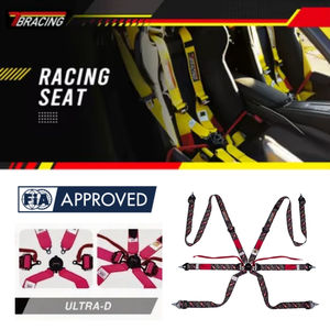 Harnais de sécurité de compétition FIA à 6 points TBRACING ULTRA-D 2,16 kg pour Audi A8 Quattro Rally - Product Image 4