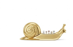 Premium Gold <b>Elephant</b> Ring Holder Jewelry Stand Decorative Long Animal Figurine with Rings Elegant Organizer & <b>Gift</b> for Women - Product Image 3