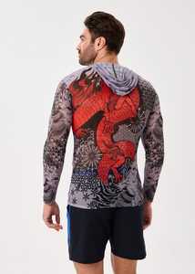 Chemise à manches longues pour homme Cyberpunk Robot, impression par sublimation, séchage rapide, polyester, taille adulte - Product Image 3