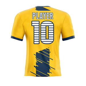 เสื้อฟุตบอลระบายอากาศได้ดี ชุดทีมฟุตบอล ควบคุมความชื้น เสื้อกีฬา สั่งทำได้ตามแบบ รับผลิตแบบ OEM ODM เสื้อฟุตบอล - Product Image 3