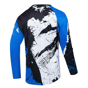 Maillot de BMX pour adultes personnalisable, respirant, à séchage rapide, manches longues, veste de sport de montagne BMX, maillot de moto imprimé - Product Image 2