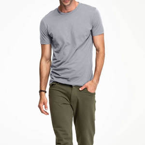 T-shirts pour hommes respirants et à séchage rapide, de haute qualité, à prix bas, en vente en gros, avec étiquette privée |   Nouveauté 2026 T-shirt en coton et polyester - Product Image 2