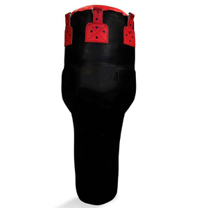 Nuevo Saco de Boxeo de Cuero Ligero y Cómodo 2026, Bola de Velocidad de Doble Extremo Rellena de Arena, 2FT de Altura, para Entrenamiento - Product Image 2