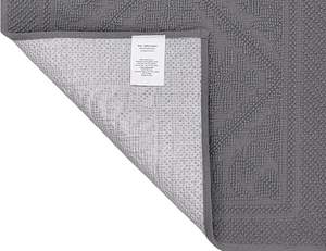 Tapis de bain antidérapant super absorbant à séchage rapide, gravé en pierre, en terre de diatomée et coton naturel, pour salle de bain - Vente chaude - Product Image 5