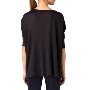 Camisetas de algodón 100% con forro de manga corta para mujer, ropa de calle estampada de talla grande - Product Image 4