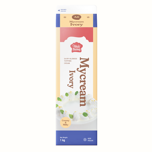 ขายส่งครีมไม่ผสมนมคุณภาพสูง ยี่ห้อ Mycream Ivory Dairy Blended Topping Creamer ขนาด 1 กก. ฮาลาล รับผลิตแบบ OEM/ODM ราคาพิเศษ - Product Image 1